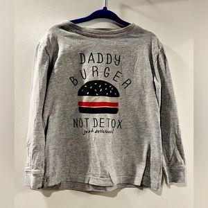 Monoprix size 5 long sleeves t-shirt fair condition